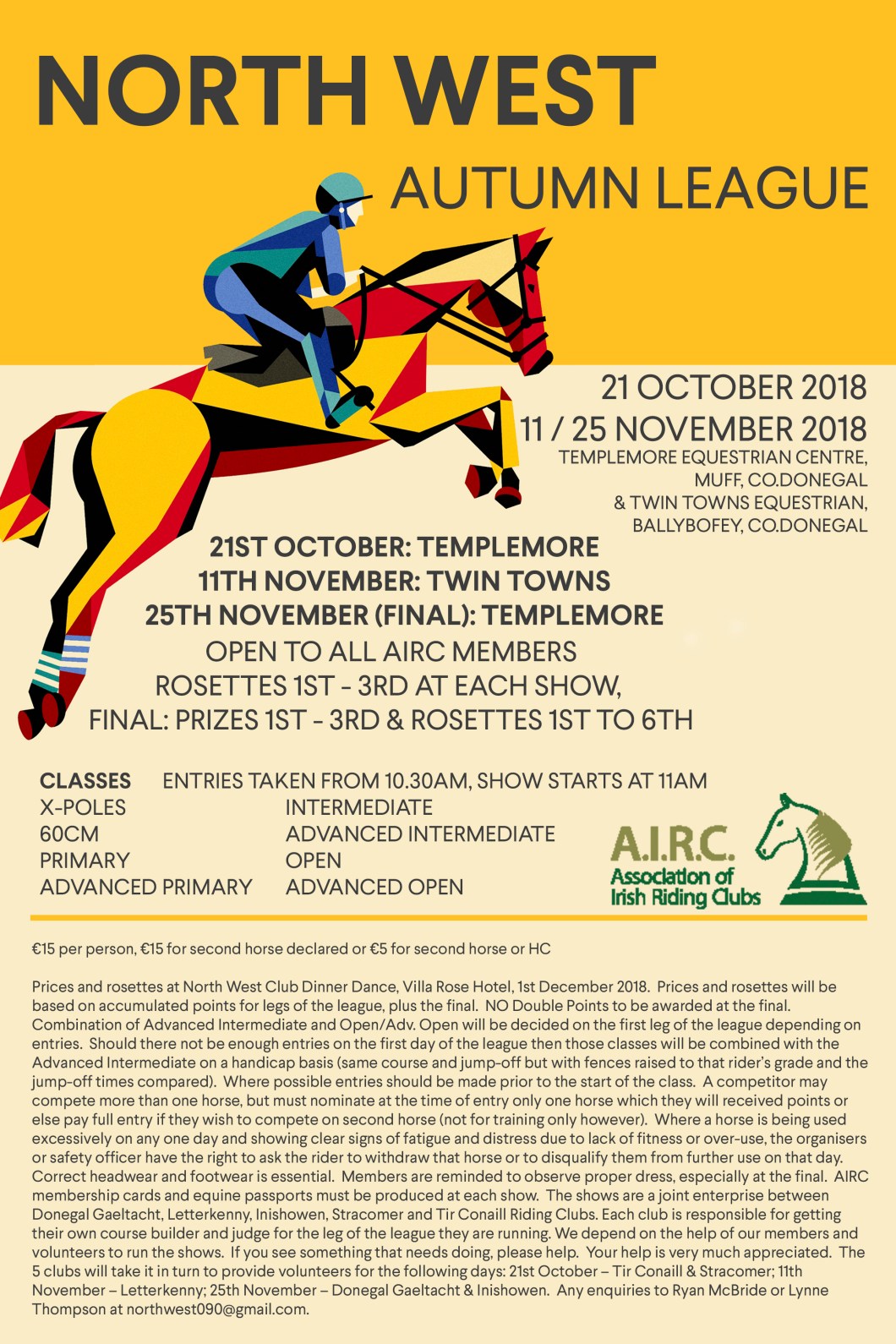 Autumn League Poster